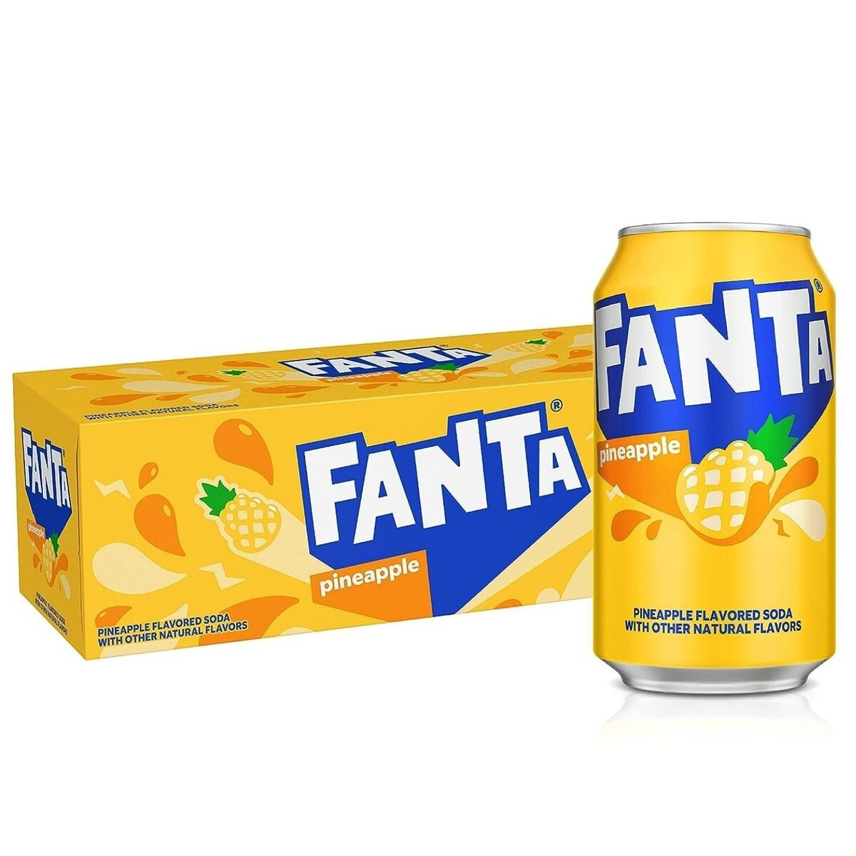 Cans Fanta Pineapple 355ML